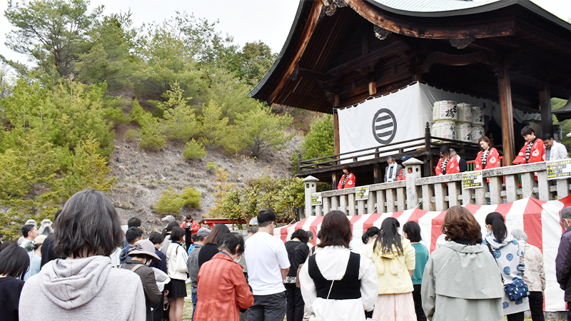 今年は能登復興祈念の為、一分間の黙とうを実施。