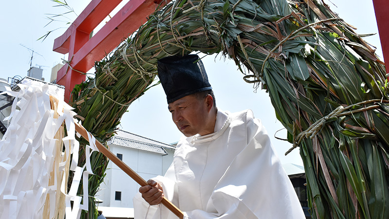 6月30日　夏越大祓（すがぬけ）